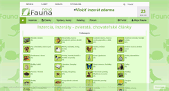Desktop Screenshot of ifauna.sk